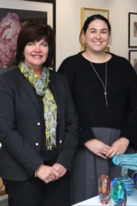 Monterey Gallery owners Anne Brewer & Holly Davies