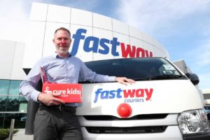 Fastway Couriers chief executive Scott Jenyns. 