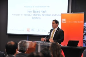 Small Business Minister Stuart Nash. Photo NZ Asian Leaders